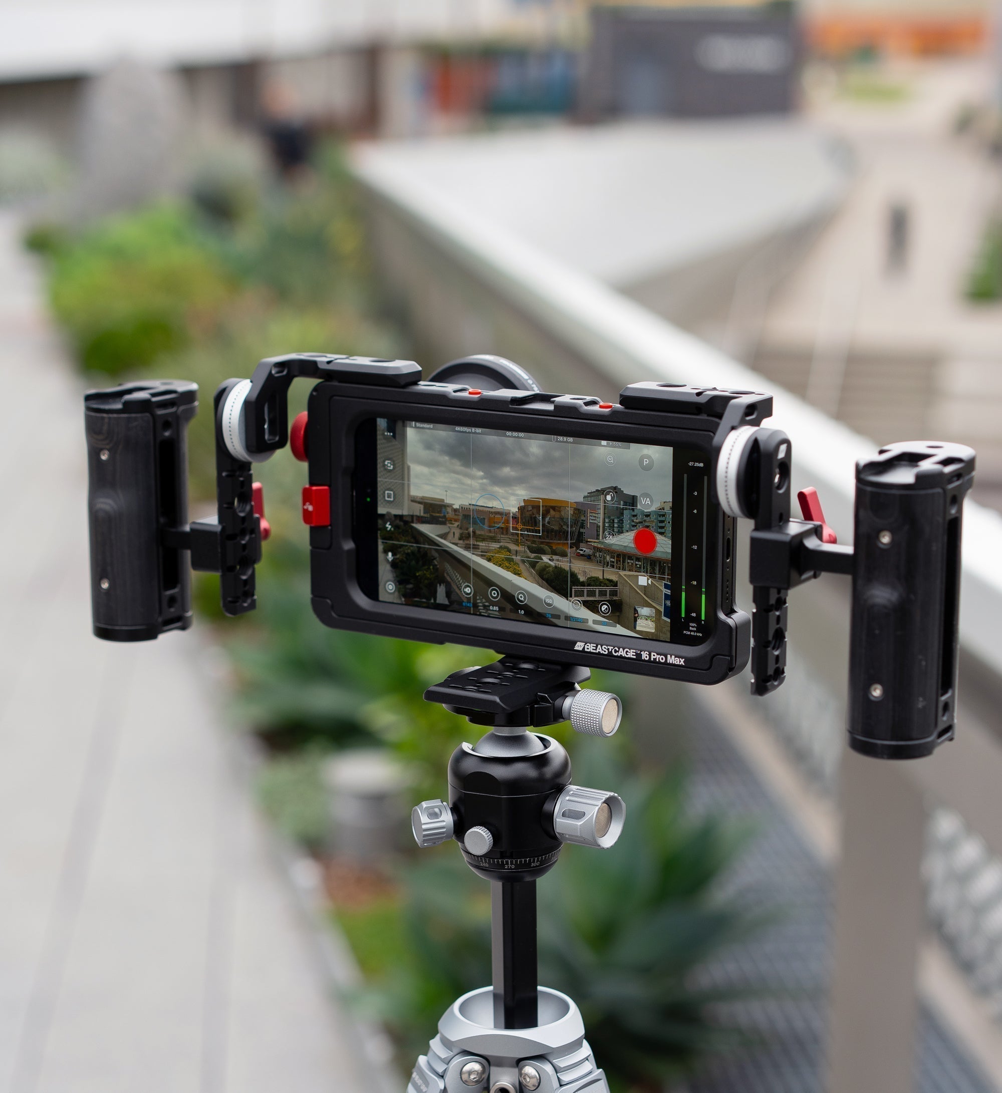 New Arca-Swiss-style Plate and New Handle Mounts for iPhone 16 Beastcages: Build Your Ultimate Camera Rig with iPhone 16 Pro Series