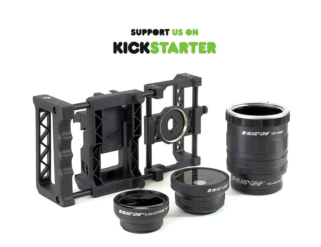 The future of phoneography is almost here......Beastgrip Pro is live on Kickstarter! (Archived 2015)