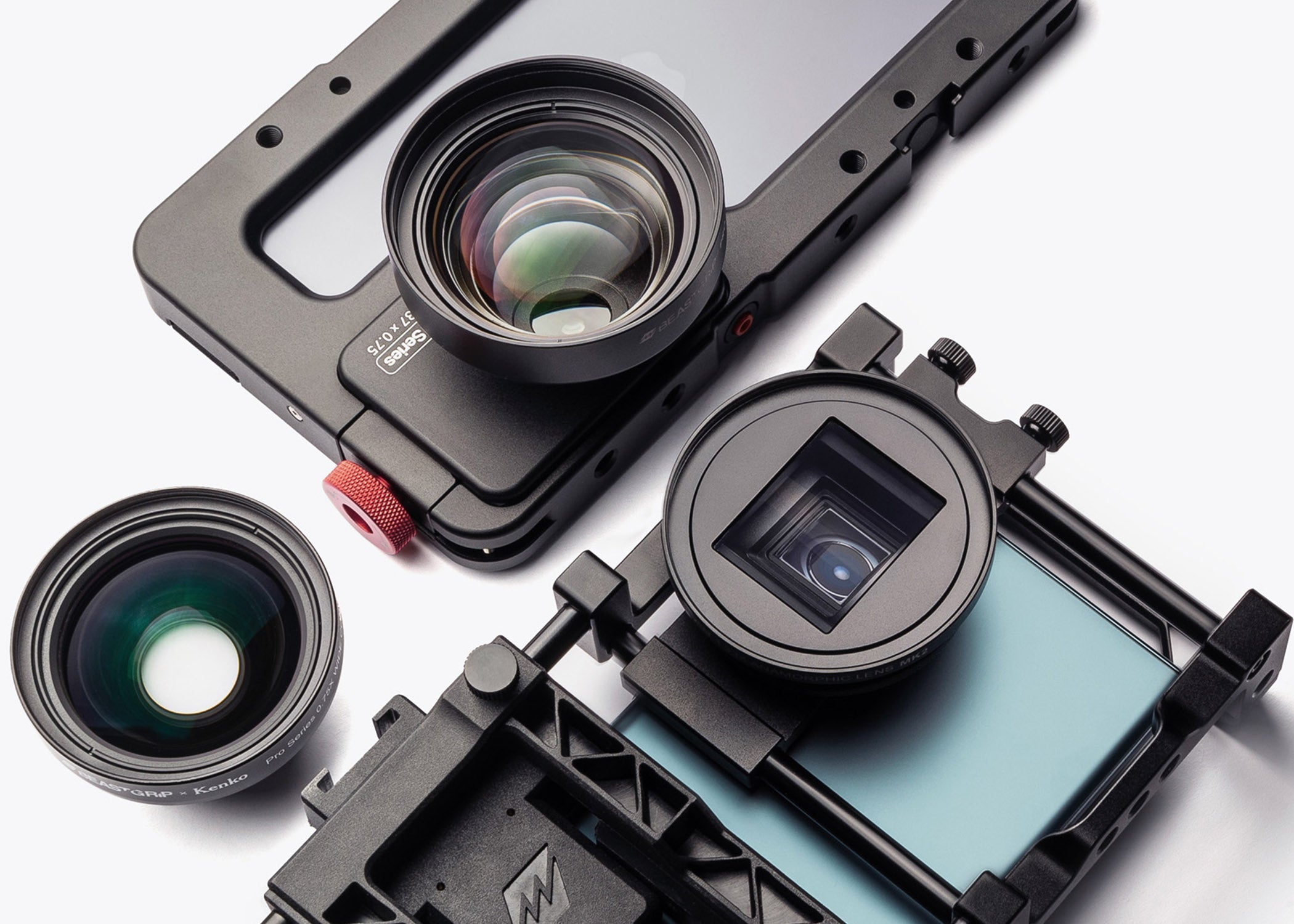 Beastgrip Rigs and Lenses bundles for iPhone and Android
