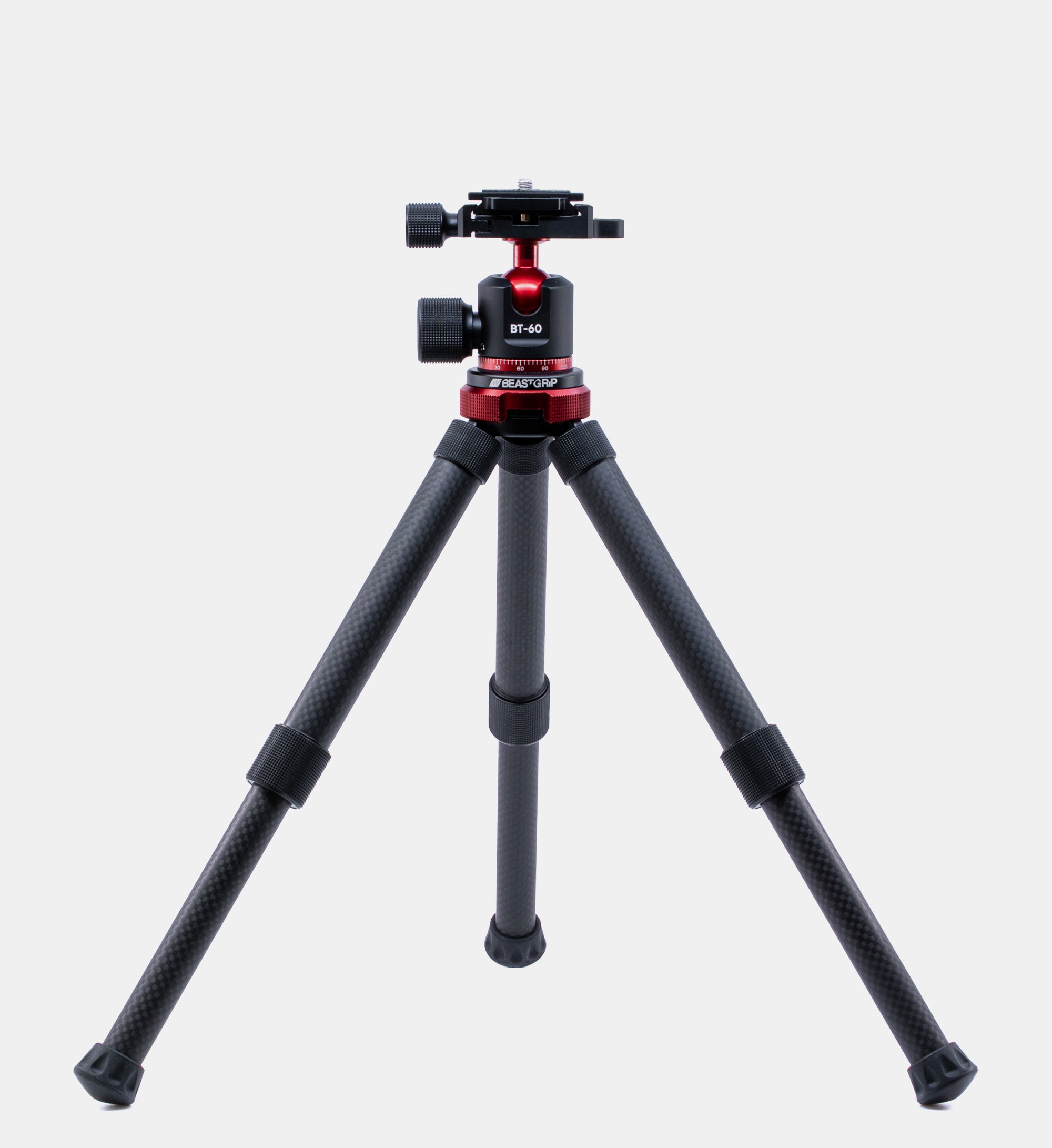 Beastgrip BT-60 tripod with fully extended legs for stable and versatile iPhone and Android filmmaking and photography