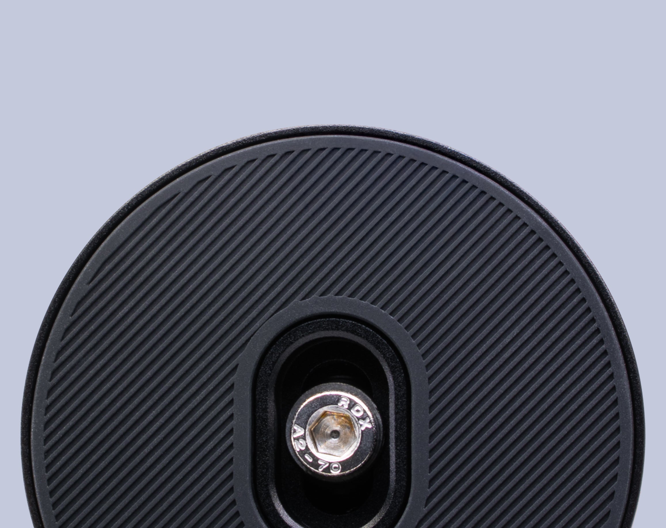 Close-up front view of the Beastgrip Magnetic Mount with silicone rubber padding for a secure MagSafe accessory grip