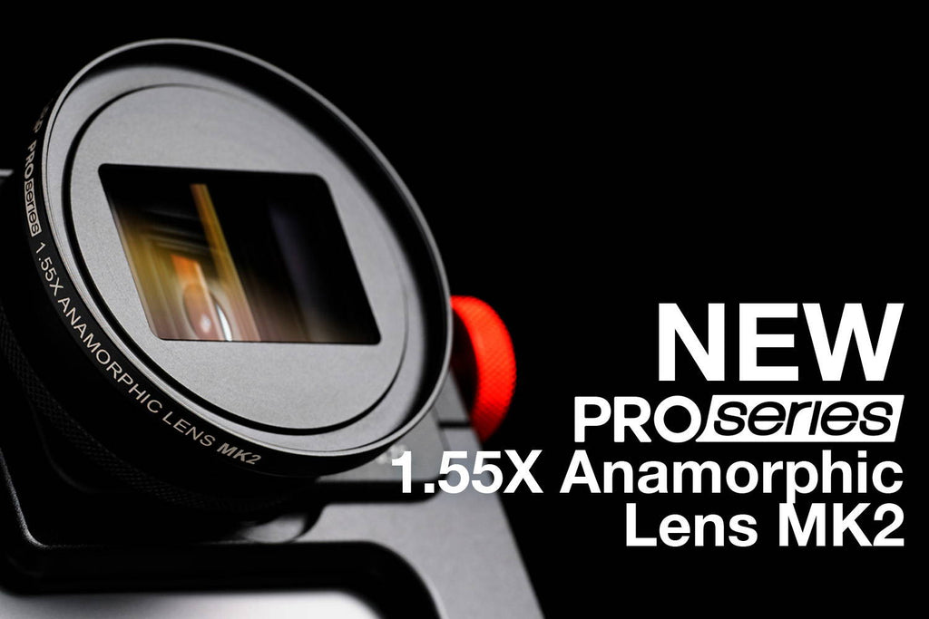 Introducing the all-new Beastgrip Pro Series 1.55X anamorphic Lens MK2.