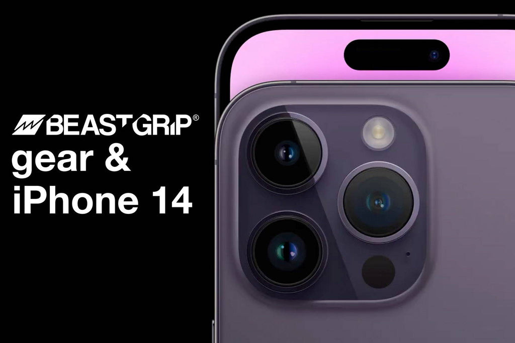 iPhone 14 and Beastgrip Gear