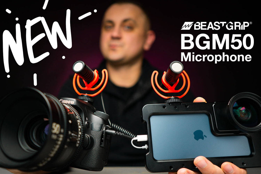 The all-new Beastgrip BGM50 Microphone